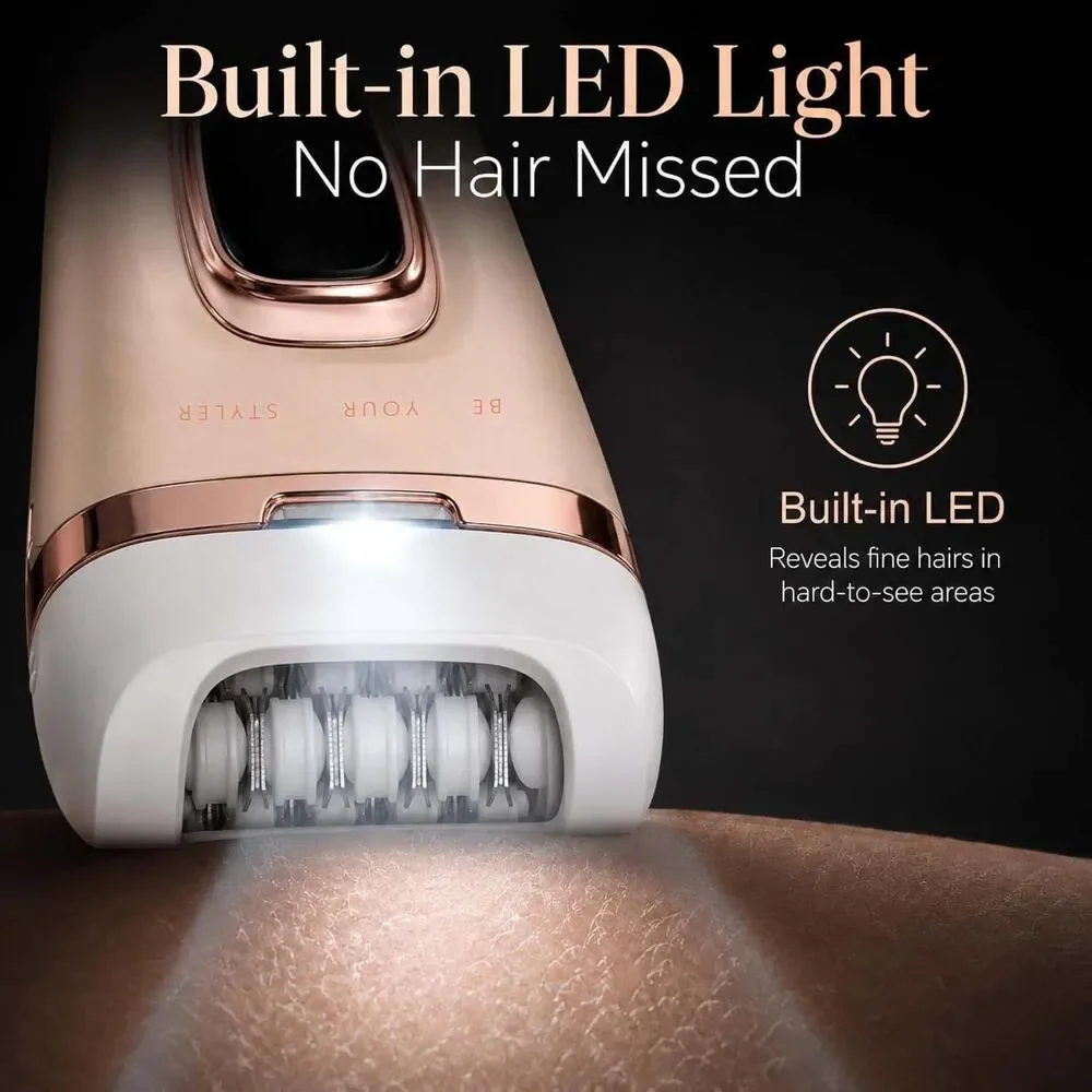 3-in-1 Women's Epilator Shaver & Callus Remover V-762 Pink